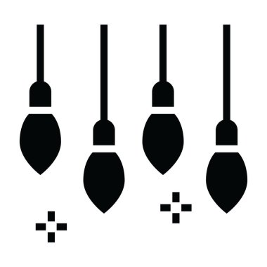 Açık hava asma süslemesi, İslami ışıklar ikonu dizaynı