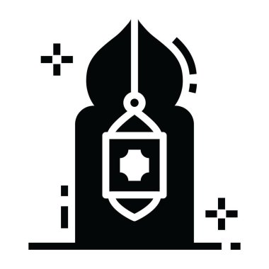 Dekoratif süs simgesinin düzenlenebilir dizaynı