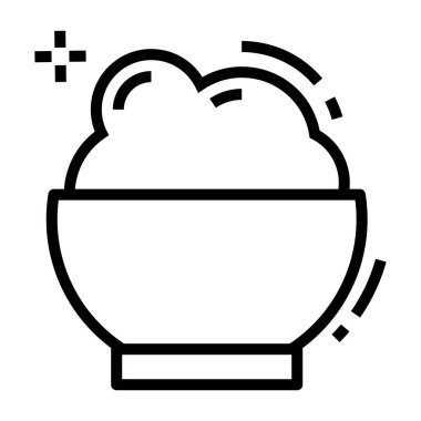 Tatlı toplar simgesinin modaya uygun tasarımı