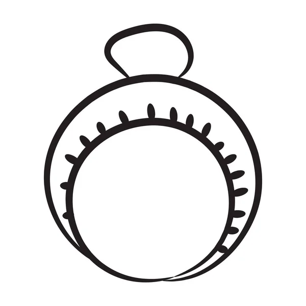 Базовая Rgban Икона Бриллиантового Кольца Современном Линейном Стиле — стоковый вектор