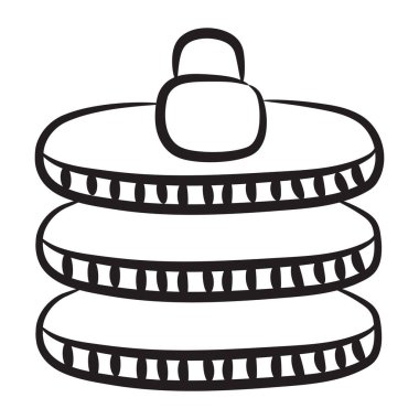 Modern karalama biçiminde kilitlenmiş güvenli sunucu 