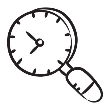 Arama geçmişi, arama günlüğünün düzenlenebilir fırça vektörü 