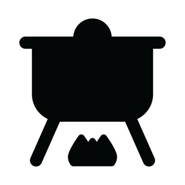 Yemek ikonu tasarımı, ev yapımı gıdaların düzenlenebilir bir taşıyıcısı 