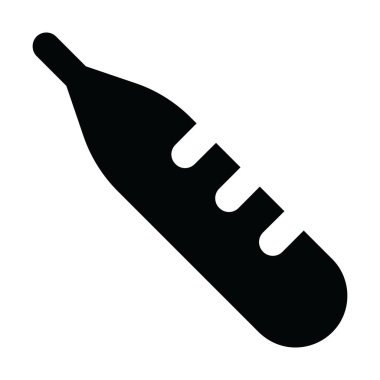 Kan seçici simgesi tasarımı, kan testi için son moda vektör 