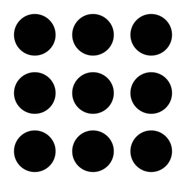 Kalıp kilidinin bir simgesi, güvenlik konsepti vektörü 