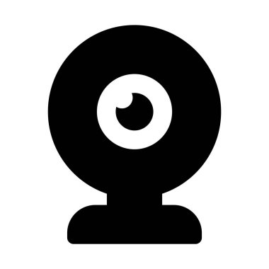 Web kamerası vektör biçimi, İnternet kamerasının simge tasarımı 