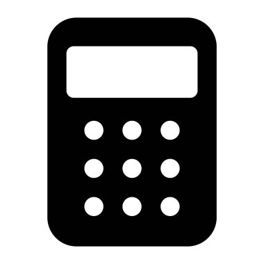 Hesap makinesi simgesi tasarımı, Ender 'in doldurulmuş vektörü 