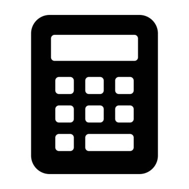 Hesap makinesi simgesi tasarımı, Ender 'in doldurulmuş vektörü 