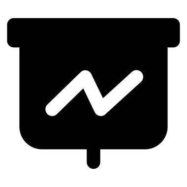 Yukarı ok, yukarı grafiğin sembolü 