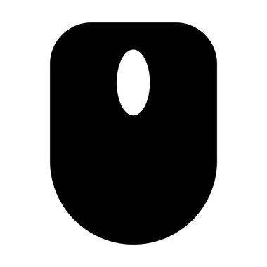 Bilgisayar kablosuz fare simgesi, kablosuz vektör tasarımı.