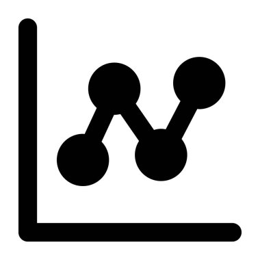 Modern doldurulmuş stilde bilgi tablosu, trend grafiğinin vektörü 