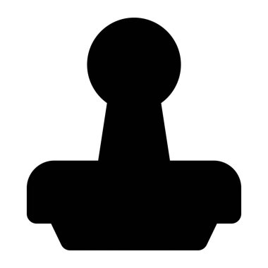 Belirgin bir iz ya da kalite, kauçuk damga simgesi 