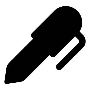 Masaüstü simgesi tasarımı, modern düzenlenebilir biçimdeki yazma aracının vektörü 