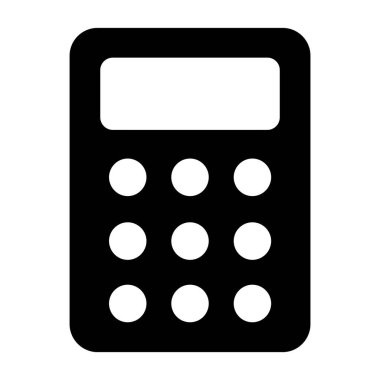 Hesap makinesi simgesi tasarımı, Ender 'in doldurulmuş vektörü 