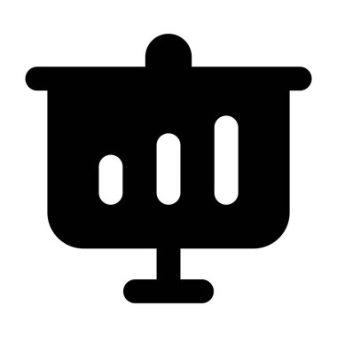 Modern iş sunumu vektörü 