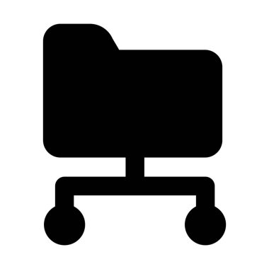 Dizin ağ simgesi tasarımı, modayı paylaşan dizin 