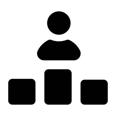 İstihdam becerileri, tam biçimli düzenlenebilir vektör 