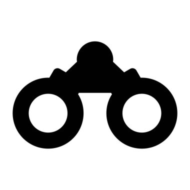 Kabartma biçiminde dürbün simgesi