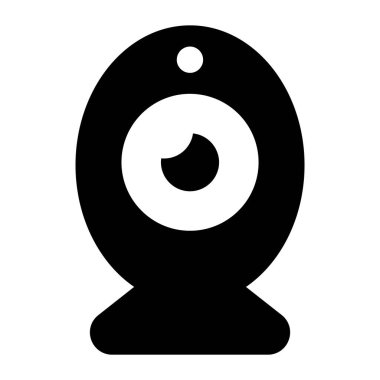 Web kamerası vektör biçimi, İnternet kamerasının simge tasarımı 