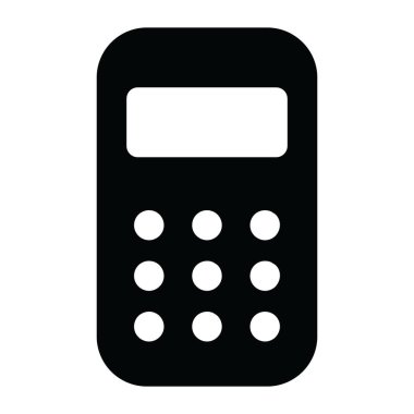 Makine konsepti ekleniyor, düzenlenebilir biçimdeki hesap makinesinin simgesi 