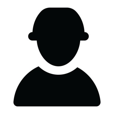 Hacker simgesinin katı vektör tasarımı.