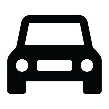 Özel bir taşıma simgesi, arabanın düzenlenebilir tasarımı 