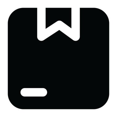 Paketin sembolü, lojistik dağıtım konsepti 