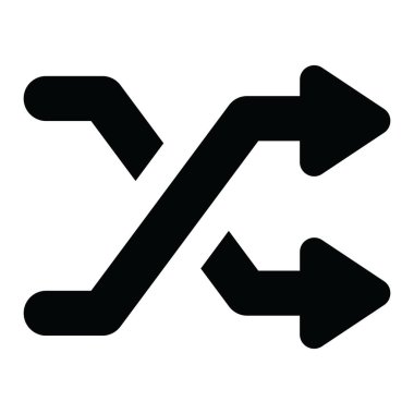 Çakışan oklar, karıştırma konseptinin vektör biçimi 