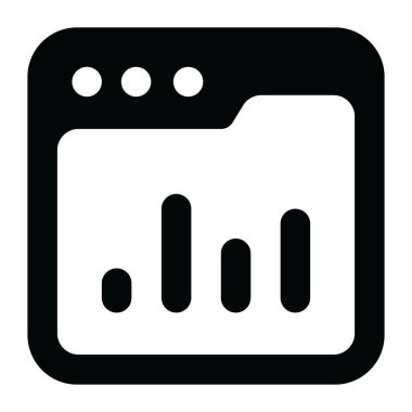 Web bilgi simgesinin doldurulmuş bir tasarımı