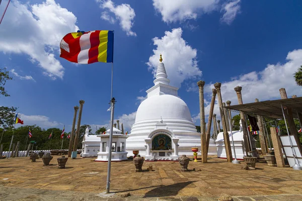 Dagoba em Anuradhapura, Sri lanka . — Fotografia de Stock