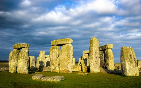 Стоунхендж Англии Древний Доисторический Каменный Памятник — стоковое фото