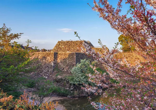 メインの現在残っている遺跡は奈良県大和郡山市城 奈良県日本の維持日本 2018 — ストック写真