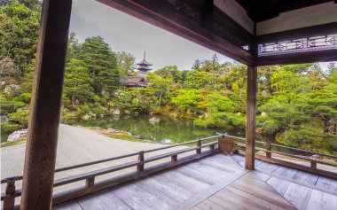 Kyoto'daki Ninna-ji tapınağı
