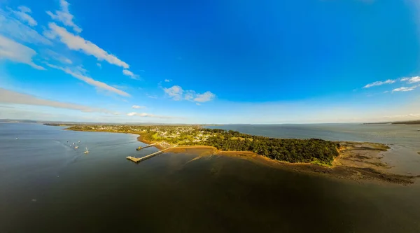 Aerial view of Corinella Peninsula — Stock Photo, Image