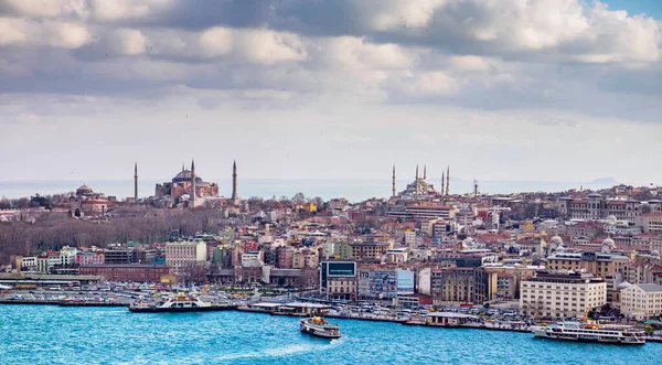 İstanbul 'un tarihi yarımadası.