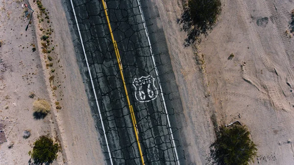 Vista Aérea Del Punto Referencia Turístico América Ubicado Tierras Desérticas —  Fotos de Stock