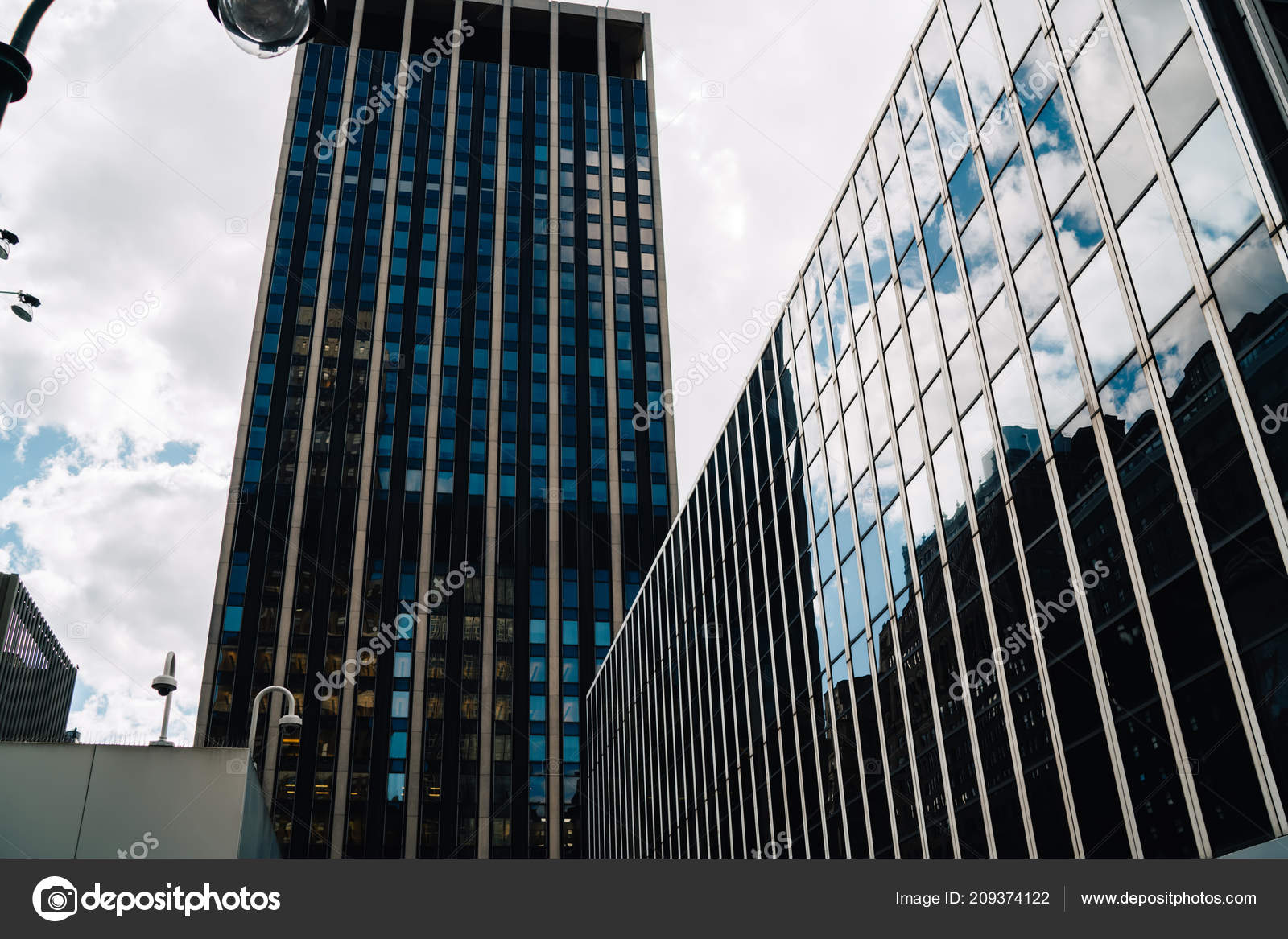 Tall Buildings Crystal Exterior Business Center Corporate