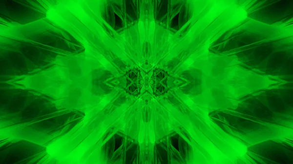 Abstraktní pozadí zelená symetrie 2019 — Stock fotografie