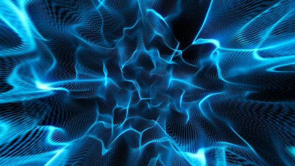 Trapcode fon azul abstracto —  Fotos de Stock