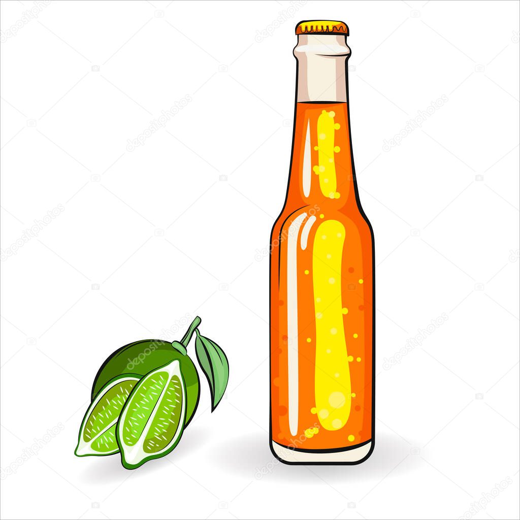 Beer On White Background Vector Colored Illustration Of Fresh Cold Summer Beer A Cup Of Beer Mug Of Beer Vibrant Colors Vector Illustration Premium Vector In Adobe Illustrator Ai Ai