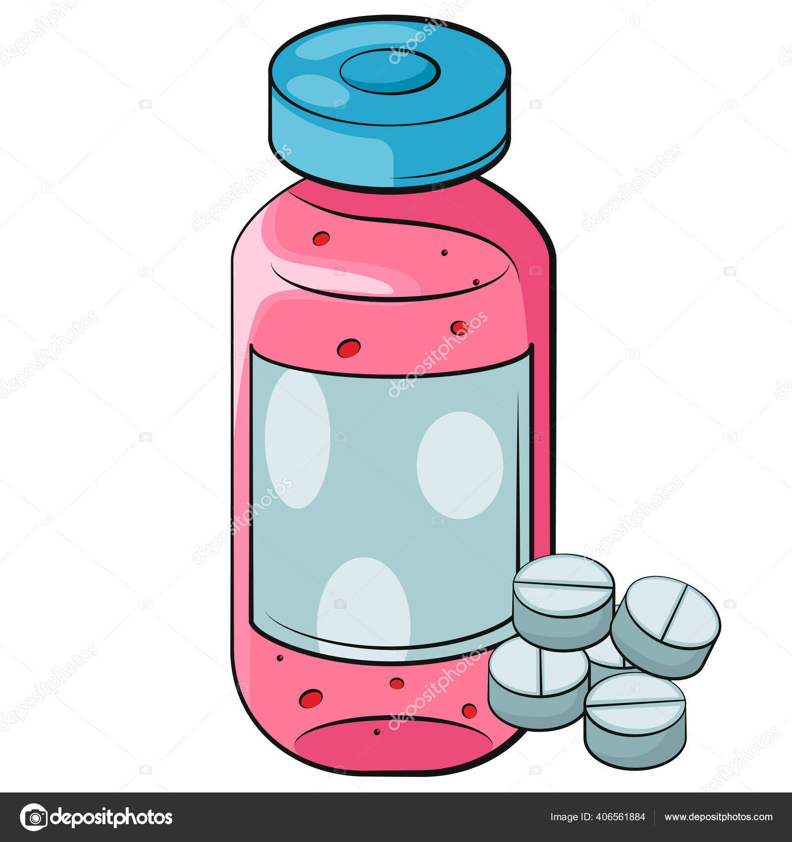 Pink Pill Bottle: Pink Pharmacy Vials For Medical Marijuana