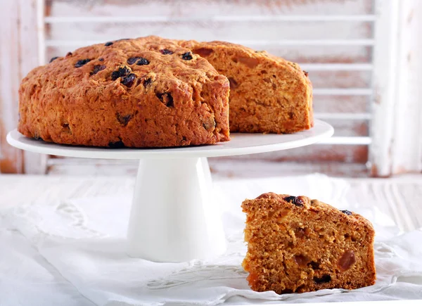 Vegan Carrot Cake Fat Diary Eggs — Stock Photo, Image