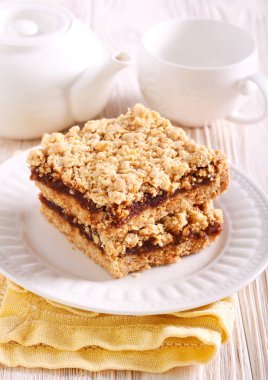 Tabakta, seçici odak Tarih barlar