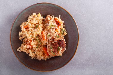 Kekik Bagetle pirinç ve havuç