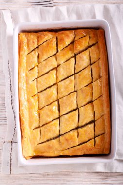 Ev yapımı ceviz baklava 