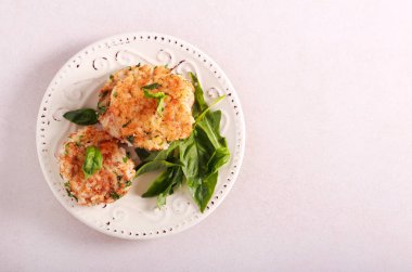 Balık ve pirinç böreği, fishcakes 