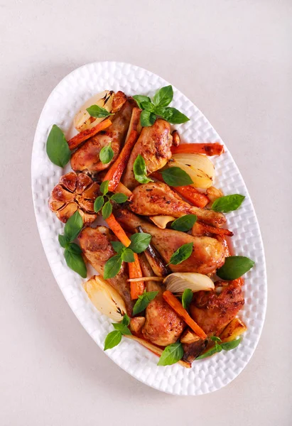 Sebzeli tavuk bagetleri