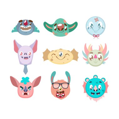 Hayali canavar portre koleksiyonu