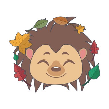 Neşeli bir kirpi avatar