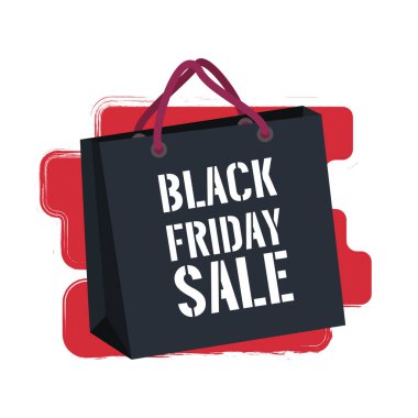 Kara Cuma tasarım illüstrasyonu